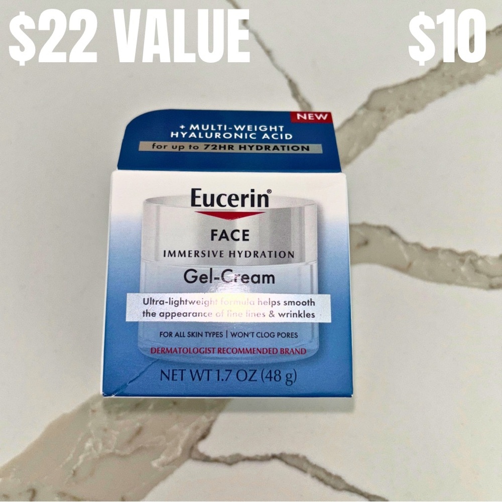Eucerin gel cream moisturizer